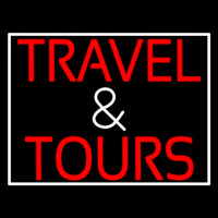 Travel And Tours Neonskylt