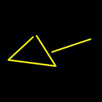 Triangle Neonskylt