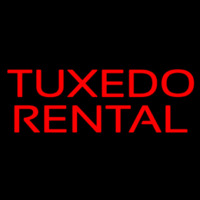 Tu edo Rental Neonskylt