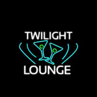 Twilight Lounge With Martini Neonskylt