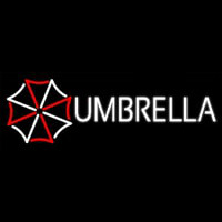 Umbrella Corporation Resident Nvil Neonskylt
