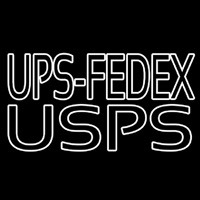 Ups Fede  Usps Neonskylt