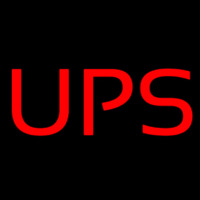 Ups Neonskylt