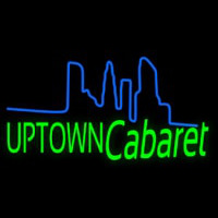 Uptown Cabaret Neonskylt