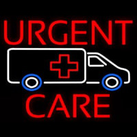 Urgent Care Hospital Van Neonskylt