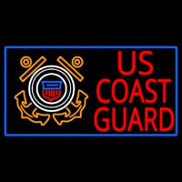 Us Coast Guard Logo Neonskylt