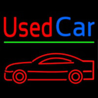 Used Car Neonskylt