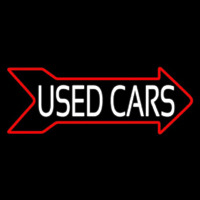Used Cars Arrow Neonskylt