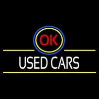 Used Cars Neonskylt