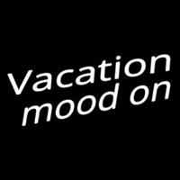 Vacation Mood On Neonskylt