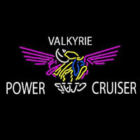 Valkyrie Power Cruiser Club Neonskylt