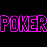 Vertical Poker 2 Neonskylt