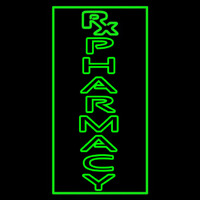 Vertical R  Pharmacy Neonskylt