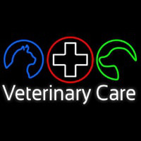Veterinary Care Neonskylt