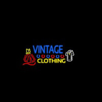 Vintage Clothing Neonskylt