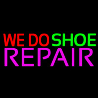 We Do Shoe Repair Neonskylt