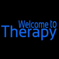 Welcome To Therapy Neonskylt