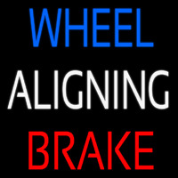 Wheel Aligning Brake 2 Neonskylt