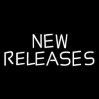 White New Releases Neonskylt