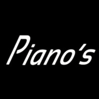 White Pianos Cursive 1 Neonskylt