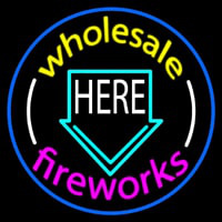 Wholesale Fireworks Here 2 Neonskylt
