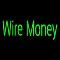 Wire Money Neonskylt