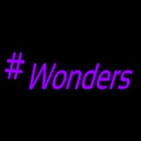 Wonders Neonskylt