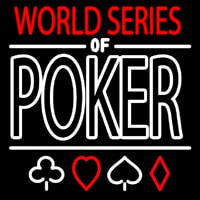 World Series Of Poker Neonskylt