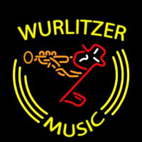 Wurlitzer Music Neonskylt