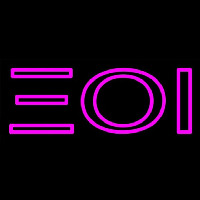 Xi Omicron Lota Neonskylt