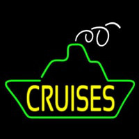 Yellow Cruises Neonskylt