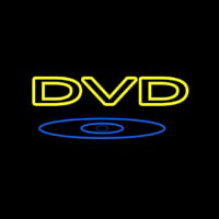 Yellow Dvd 1 Neonskylt