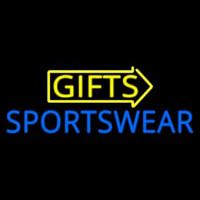Yellow Gifts Sportswear Neonskylt