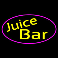 Yellow Juice Bar Neonskylt