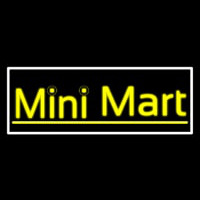 Yellow Mini Mart Neonskylt