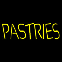 Yellow Pastries Neonskylt