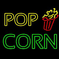 Yellow Pop Green Corn Neonskylt