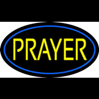 Yellow Prayer Neonskylt