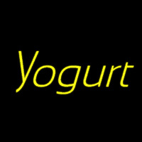 Yellow Yogurt Neonskylt