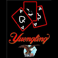 Yuengling Ace And Poker Beer Sign Neonskylt