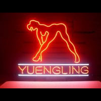 Yuengling Live Nudes Girl Neonskylt
