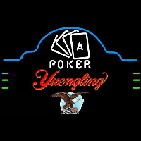 Yuengling Poker Ace Cards Beer Sign Neonskylt