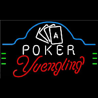 Yuengling Poker Ace Cards Beer Sign Neonskylt