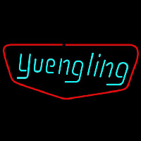 Yuengling Red Border Beer Sign Neonskylt