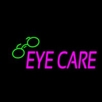 Pink Eye Care Logo Neonskylt