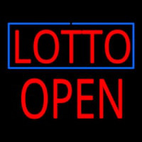 Lotto Block Open Neonskylt