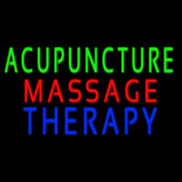 Acupuncture Massage Therapy Neonskylt