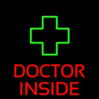 Doctor Inside Neonskylt