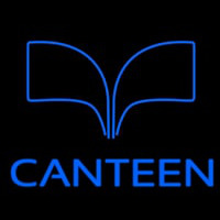 Blue Canteen Neonskylt
