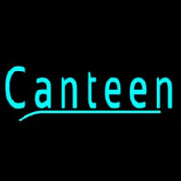 Cursive Canteen Neonskylt